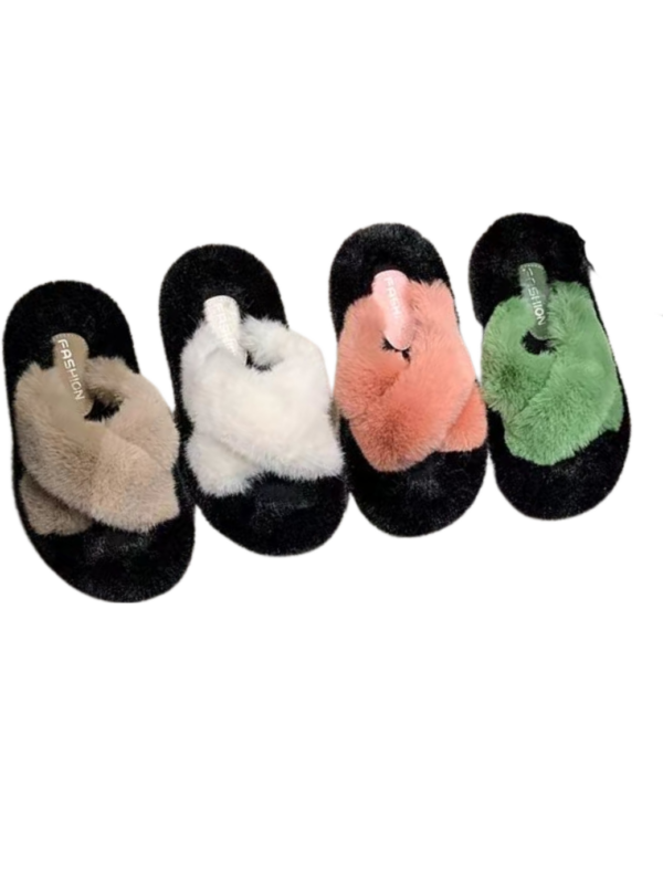 Fuzzy Fashion Slippers