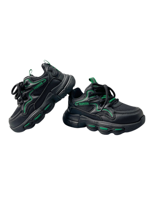 Black Chunky Sneakers