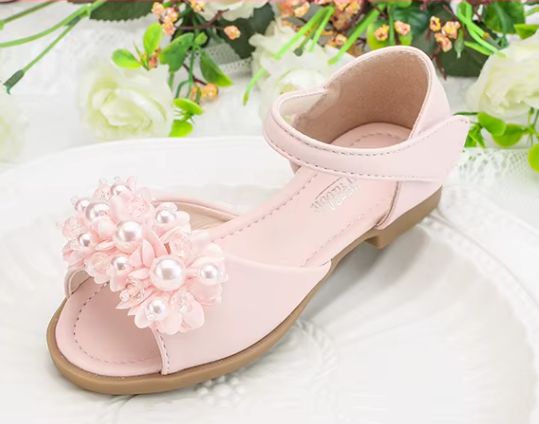 Kids’ Besshie Floral Sandals - Image 4