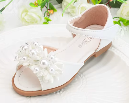 Kids’ Besshie Floral Sandals - Image 3