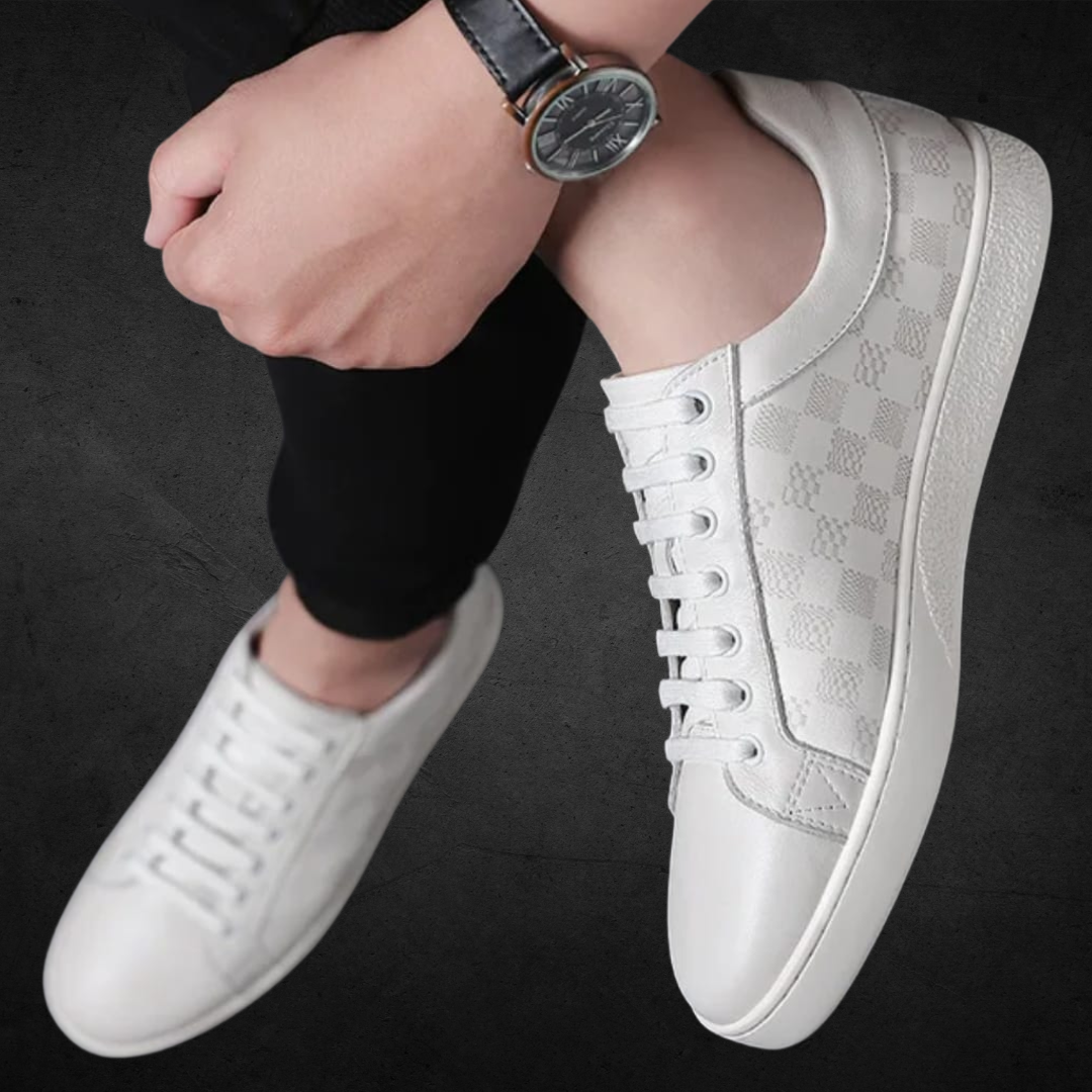 Checkered Low-Top Sneakers - Image 5