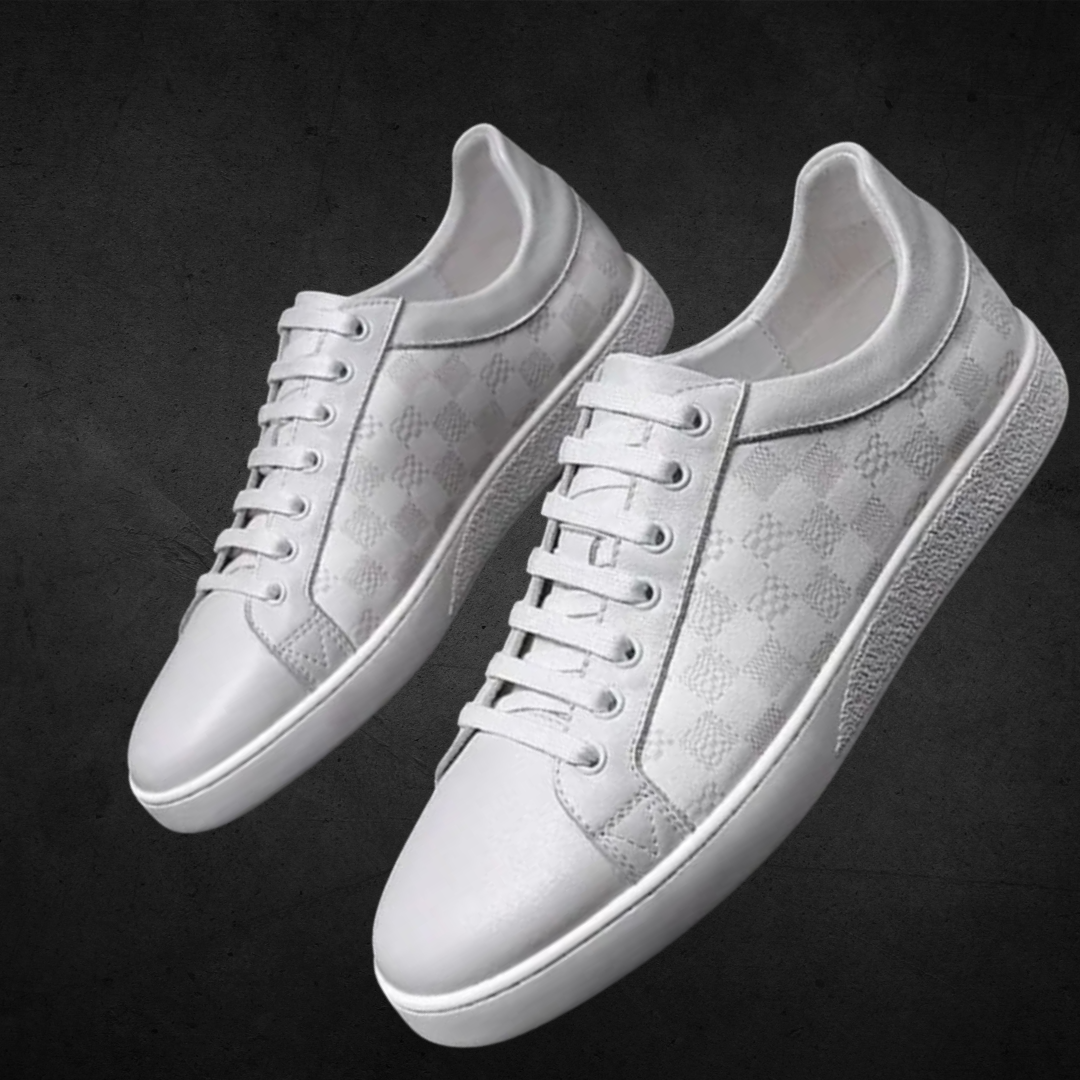 Checkered Low-Top Sneakers - Image 8