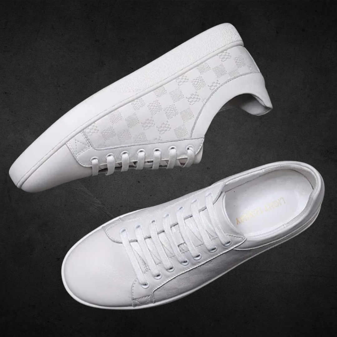 Checkered Low-Top Sneakers - Image 3