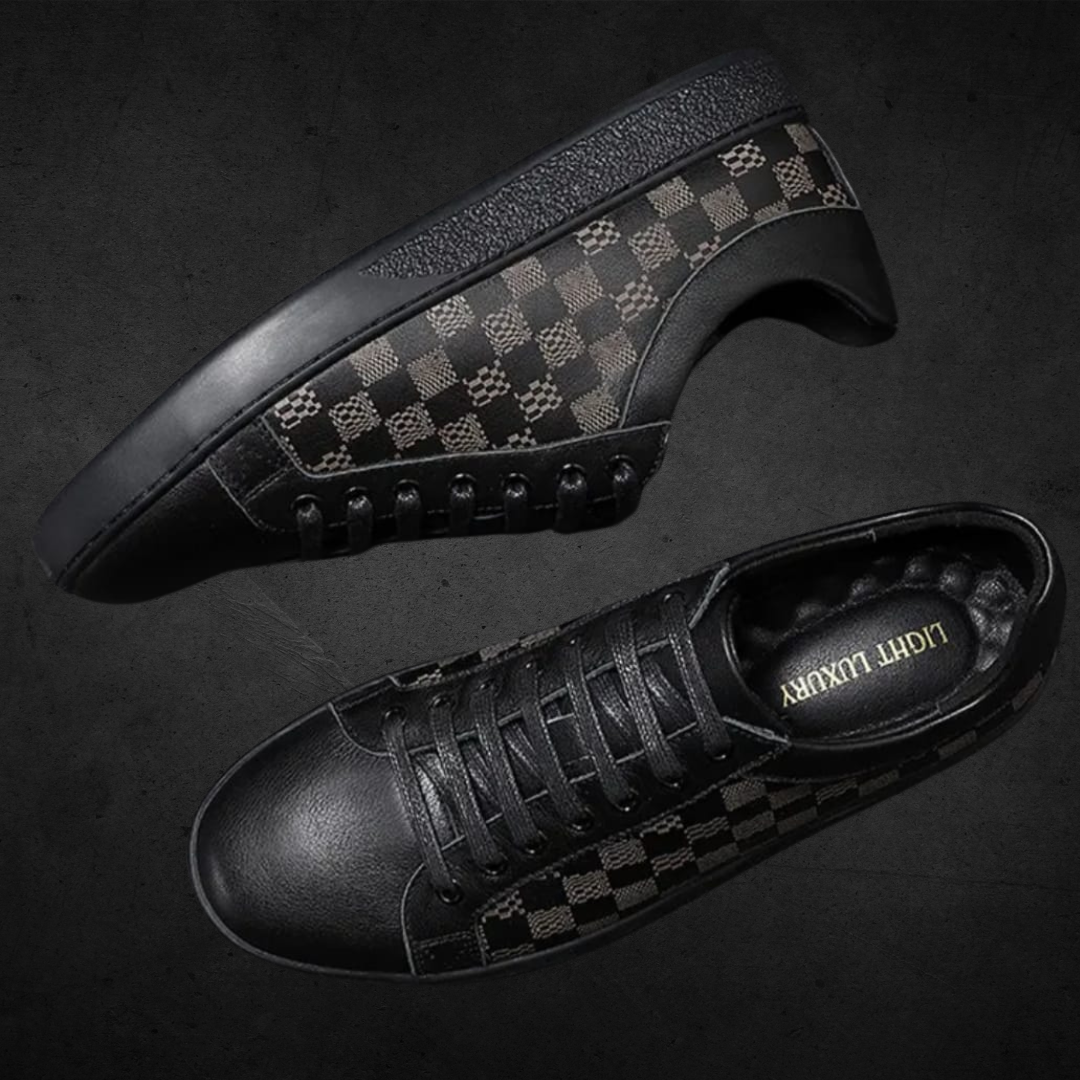 Checkered Low-Top Sneakers - Image 2