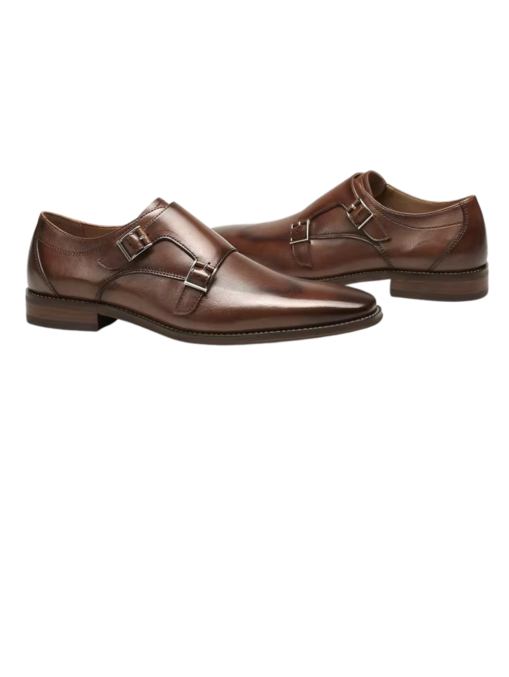 Men’s Double Monk Strap Dress Shoes