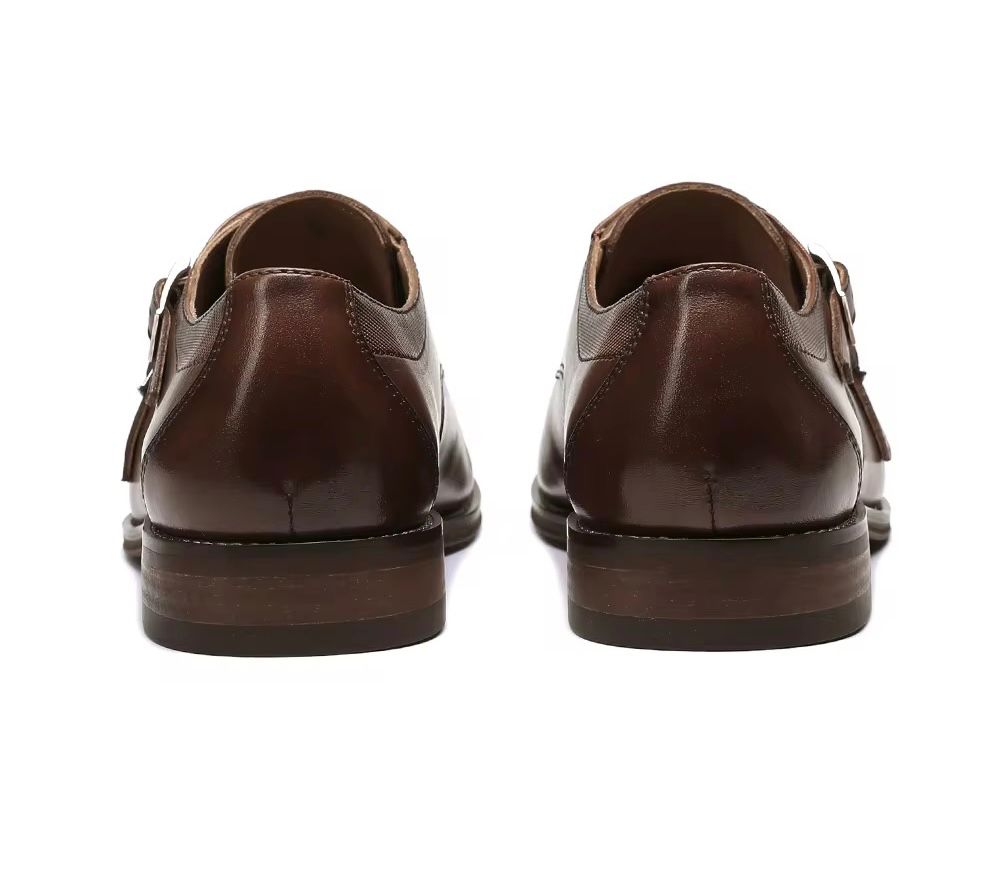 Men’s Double Monk Strap Dress Shoes - Image 4
