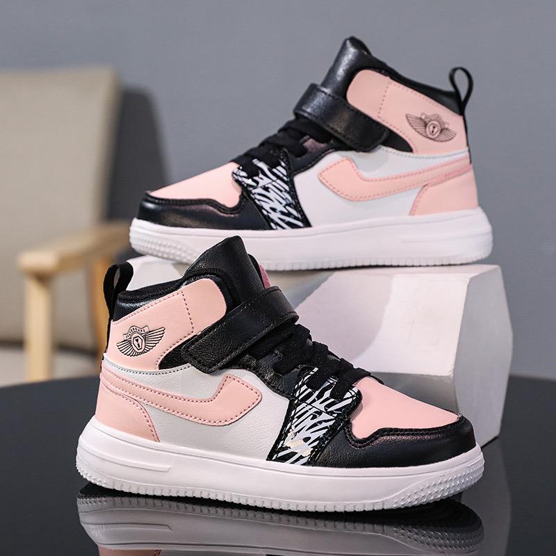 Zebra Accent High-Top Sneakers - Image 2