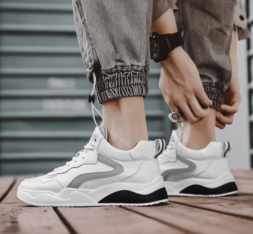 Fashion High-Top Sneakers - Image 4