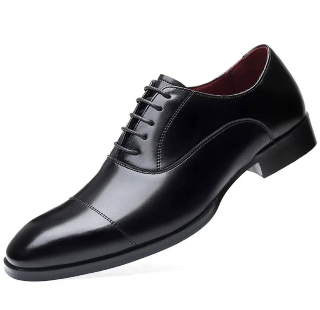 Men’s Cap-Toe Oxford Dress Shoes - Image 3